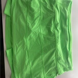 Electric green lulu skirt